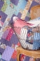 Preview: Tilda Patchwork Stoff Baumwolle - Daisyfield Plum